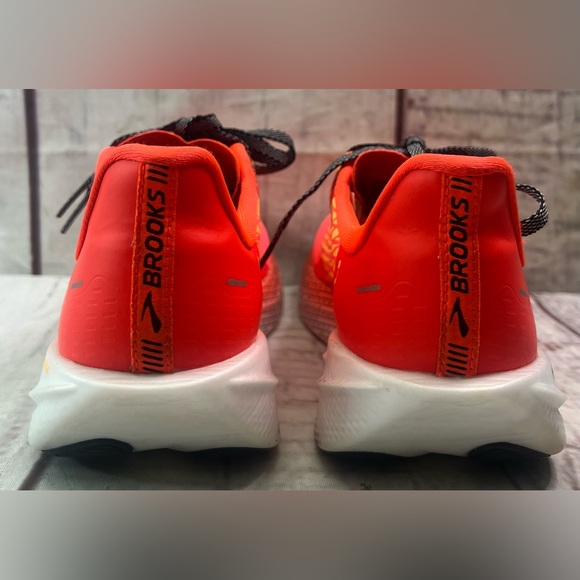 Brooks Women's Athletic Shoes - Red and Orange - Picture 6 of 9